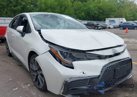 2020 Toyota Corolla Se from USA, damaged, VIN JTDS4RCE2LJ015865